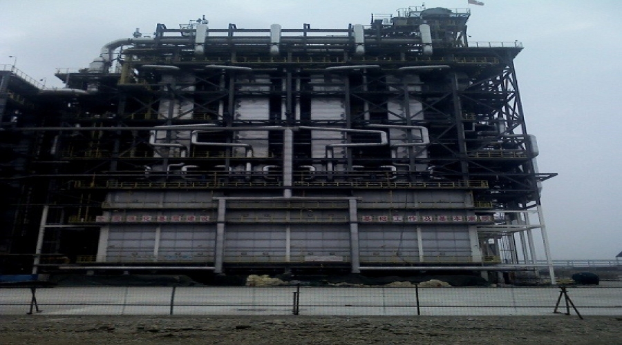 彭州炼油厂管廊施工